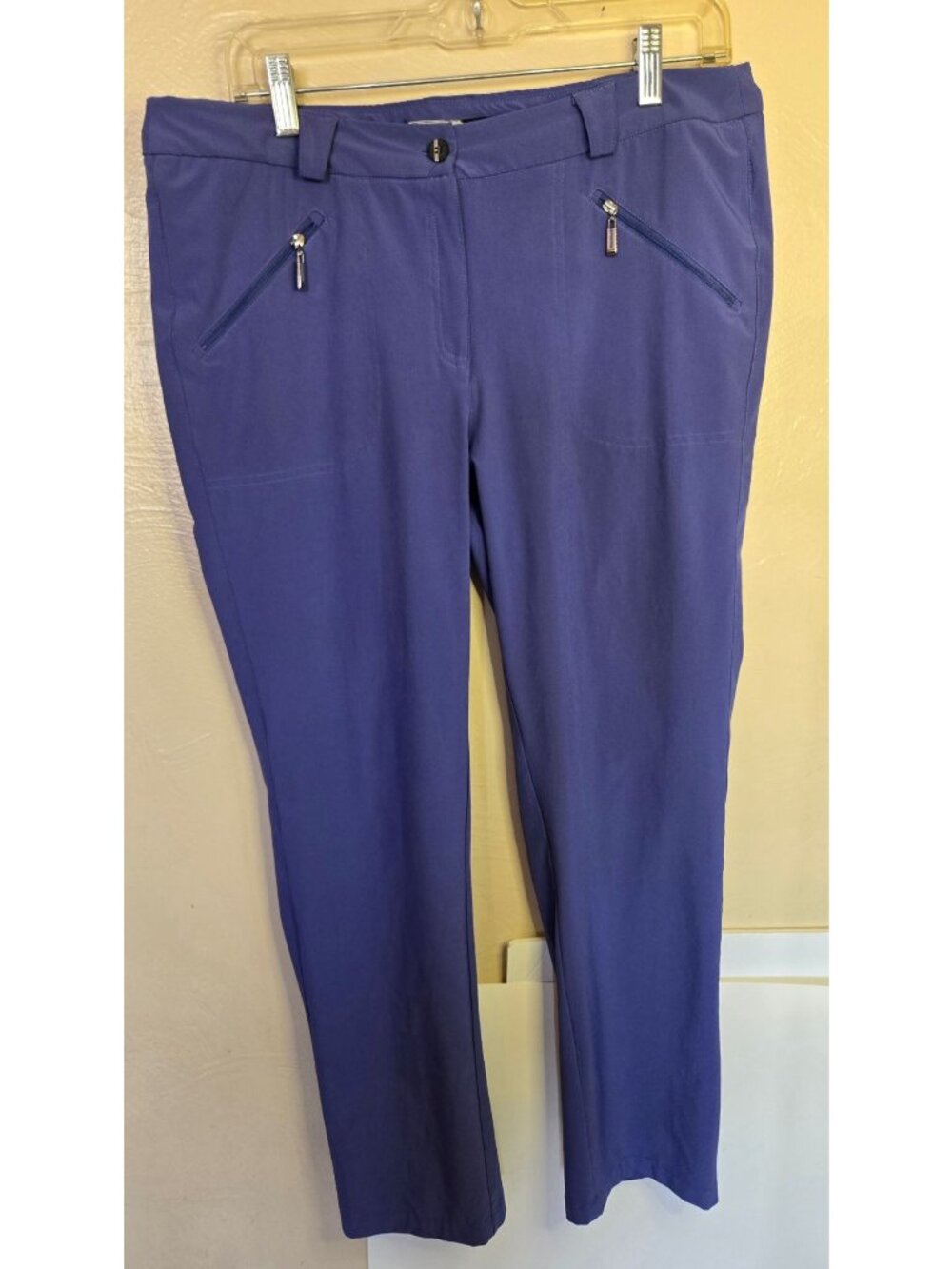 Women's Jamie Sadock Periwinkle Blue Golf Pants Size 10 Style 12318